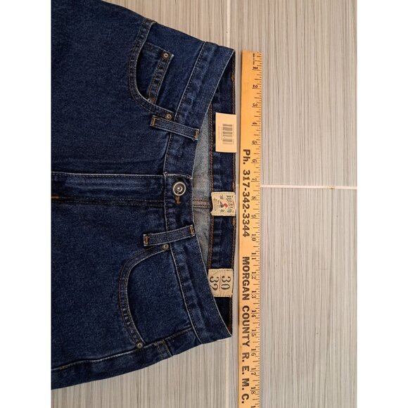 New Red Head Mens Classic Fit 30x32 Blue Denim Jeans 100% Cotton Made In Mexico - Picture 7 of 10